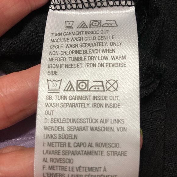 Belle Black Tunic Top, size small - Picture 15 of 15